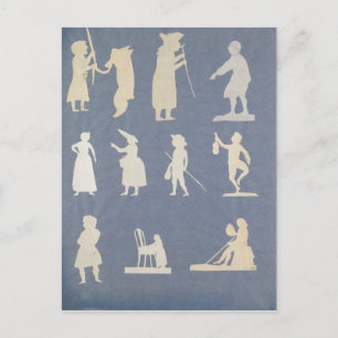 Postal Escena de género