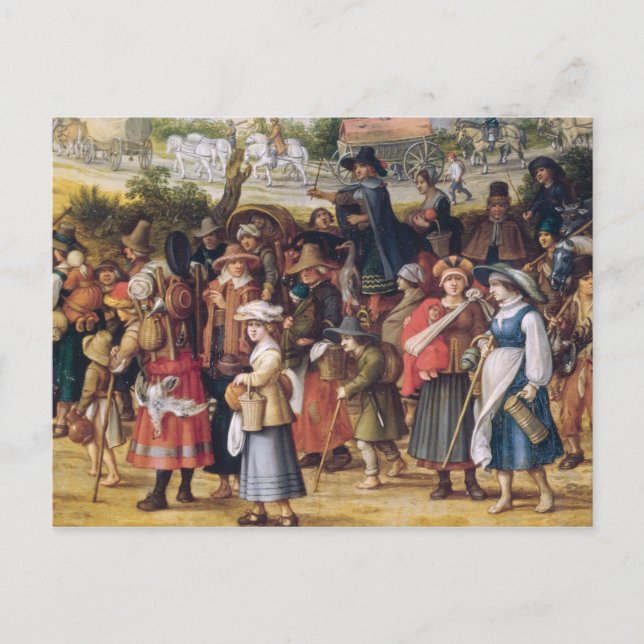 Postal Escena de guerra (Anverso)