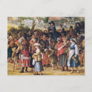 Postal Escena de guerra