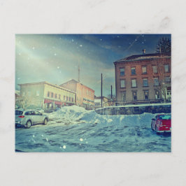 Postal Escena de invierno de Collinsville