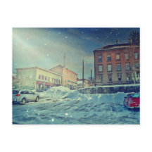 Escena de invierno de Collinsville