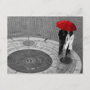 Postal Escena de la calle de Nueva York