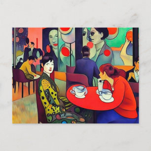 Postal Escena de los 70 coreanos