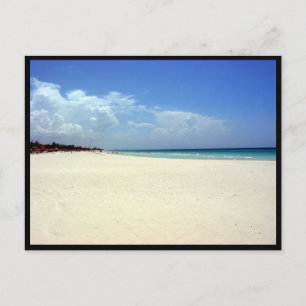 Postal escena de playa