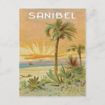 Escena de playa de Sanibel