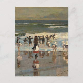 Postal Escena de playa - Hogar Winslow