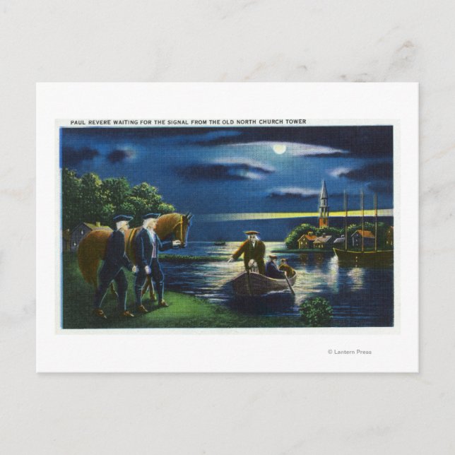 Postal Escena de señalización de la Torre de la Antigua I (Anverso)