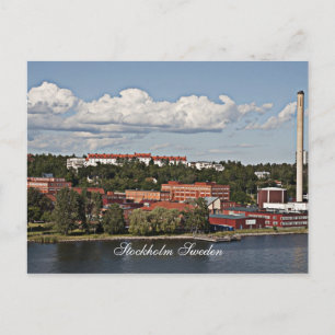 Postal Escena de Suecia en Estocolmo