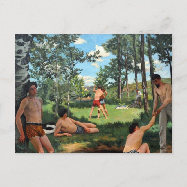 Postal Escena de verano, 1869 (Anverso)