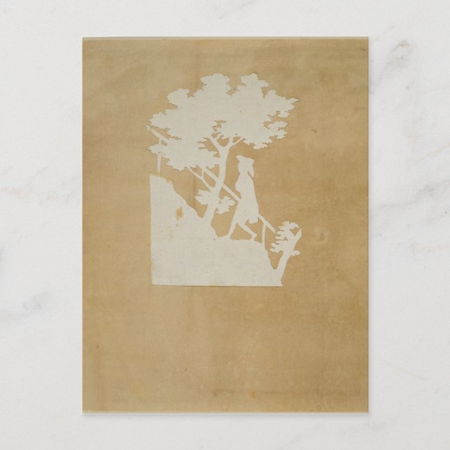 Postal Escena de Woodland (Anverso)