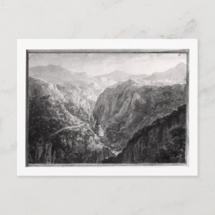 Postal Escena del Inn at Devil's Bridge with the Fall