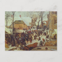 Escena del invierno, siglo XVI