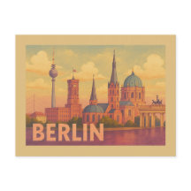 Escena icónica de Berlín Alemania