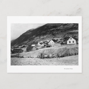 Postal Escena temprana de Kodiak, fotografía de Alaska