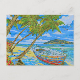 Postal Escena Tropical 2