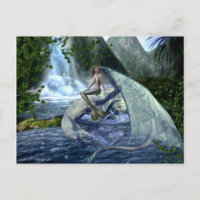 Escenario de cataratas de fantasía de Mermaid Drag