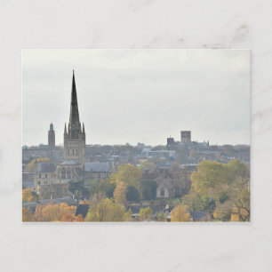 Postal Escenario de la ciudad de Norwich