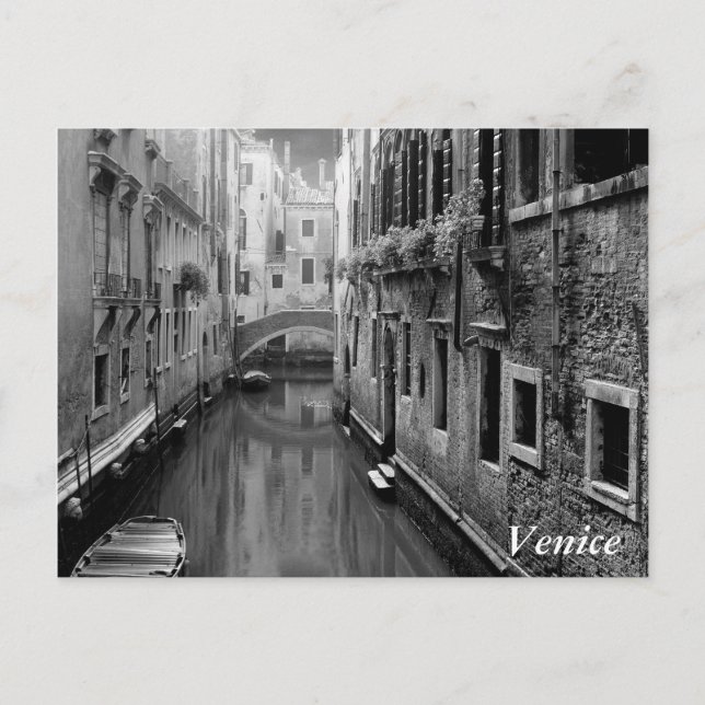 Postal Escenario de Venecia (Anverso)