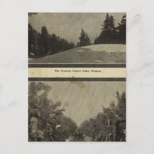 Postal Escenario del Crater Lake Oregon Orchard