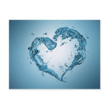 Escenas De Agua En Forma De Corazón