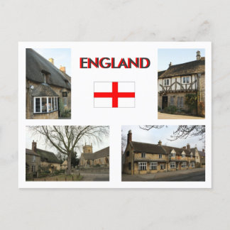 Postal Escenas de aldeas