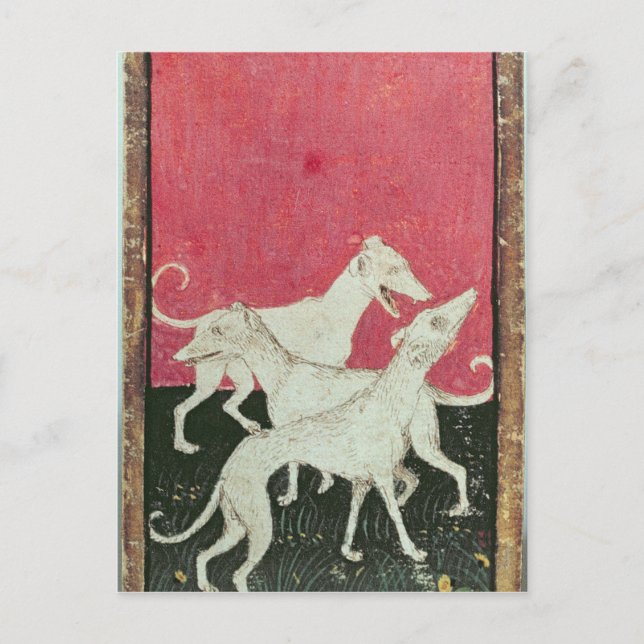 Postal Escenas de calumnias corteses (Anverso)