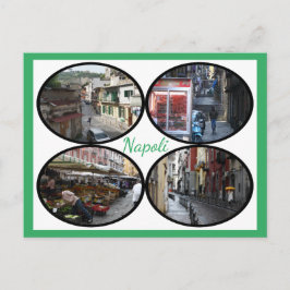 Postal Escenas de la calle Napoli