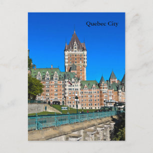 Postal Escenas de la ciudad de Quebec