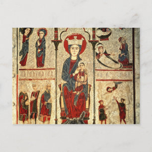 Postal Escenas de la vida de la Virgen