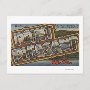 Postal Escenas de letras grandes - Agradable punto, WV
