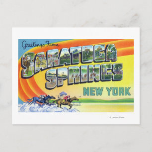 Postal Escenas de letras grandes - Saludos desde