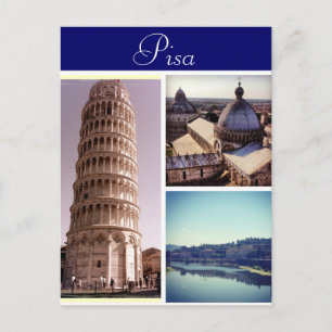 Postal Escenas de Pisa