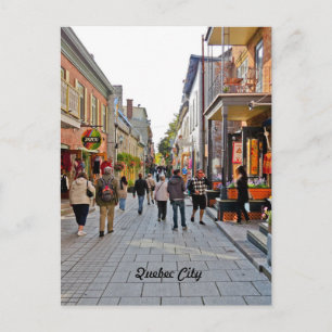 Postal Escenas de Quebec
