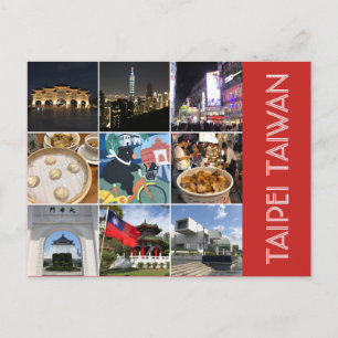 Postal escenas de taipei