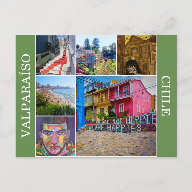 Postal escenas valparaíso (Anverso)