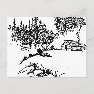 Postal escénica de la cabina