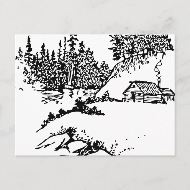 Postal escénica de la cabina (Anverso)