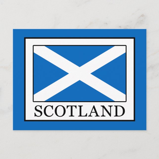 Postal Escocia (Anverso)