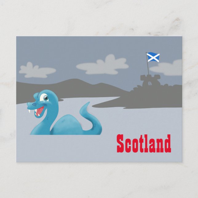 Postal Escocia (Anverso)