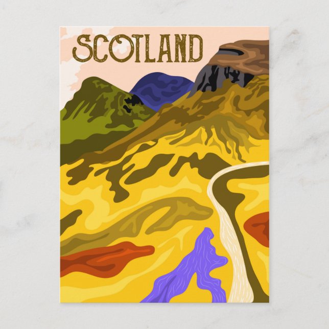 Postal Escocia (Anverso)
