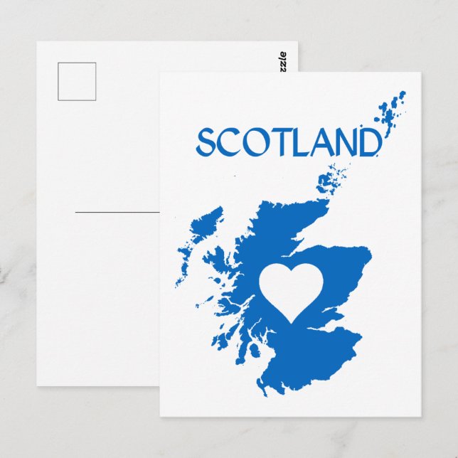Postal Escocia (Anverso / Reverso)