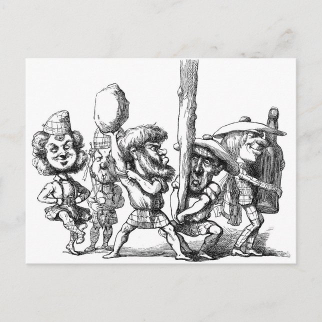 Postal Escocia (Anverso)