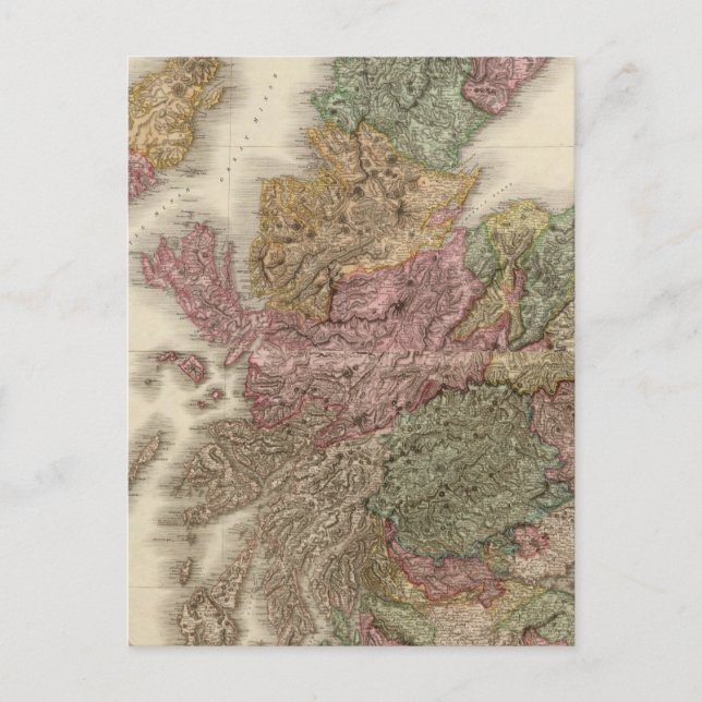 Postal Escocia compuesta (Anverso)