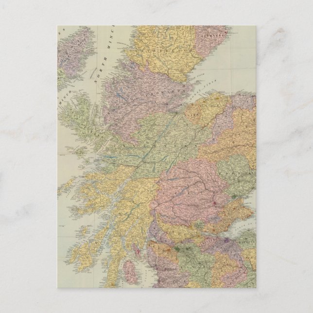Postal Escocia compuesta (Anverso)