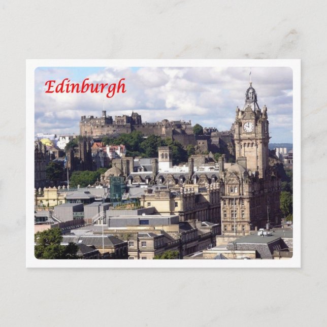Postal Escocia - Edimburgo (Anverso)