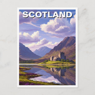 Postal Escocia Escocia Castillo de Highlands Viajes