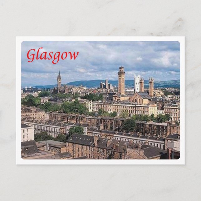 Postal Escocia - Glasgow (Anverso)
