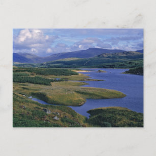Postal Escocia, Highland, Wester Ross, Loch Garry. Un