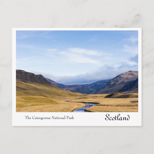 Postal Escocia - Los Cairngorms (Anverso)