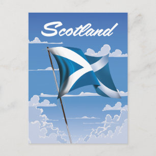 Postal Escocia Saltire
